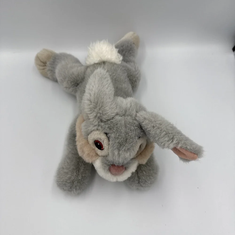RARE Vintage Disney Store Exclusive Bambi Thumper Soft Plush Toy 11